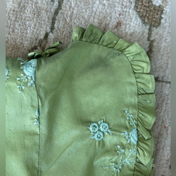Vintage Green and Blue Nanette Lepore Midi skirt - Picture 8 of 8